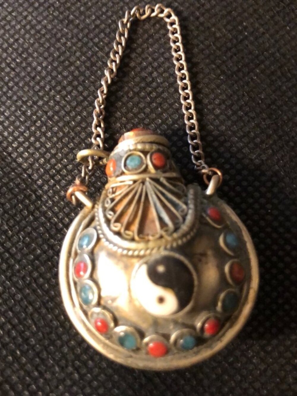 Unusual Miniature Vessel Ying/Yang